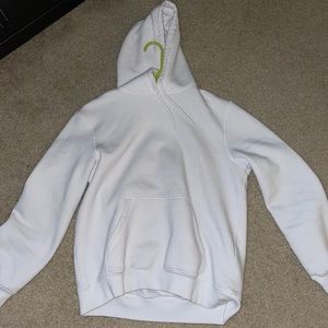 Plain White Sweatshirt